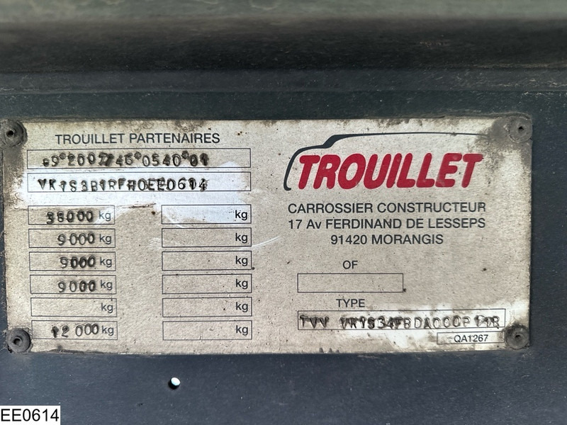 Trouillet Koel vries Carrier Vector 1950 , 2 Cooling units, Dhollandia - Semi-trailer berpendingin: gambar 4 Trouillet Koel vries Carrier Vector 1950 , 2 Cooling units, Dhollandia - Semi-trailer berpendingin: gambar 4