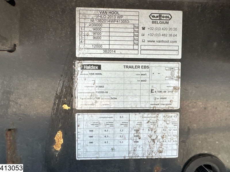 Van Hool gesloten bak - Semi-trailer kotak tertutup: gambar 4 Van Hool gesloten bak - Semi-trailer kotak tertutup: gambar 4