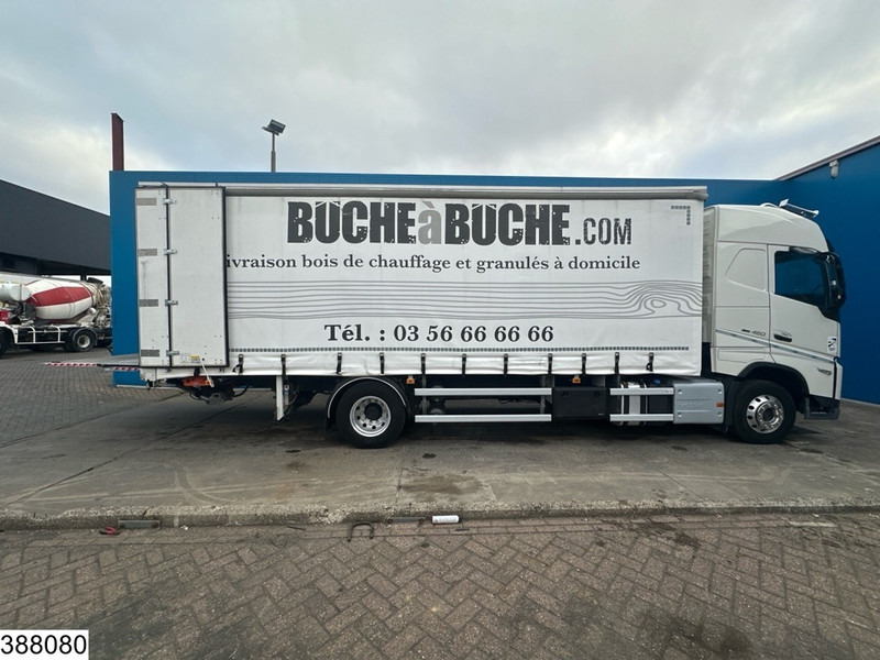 Truk dengan terpal samping Volvo FH 460 EURO 6, LNG, Standairco, Dhollandia: gambar 14