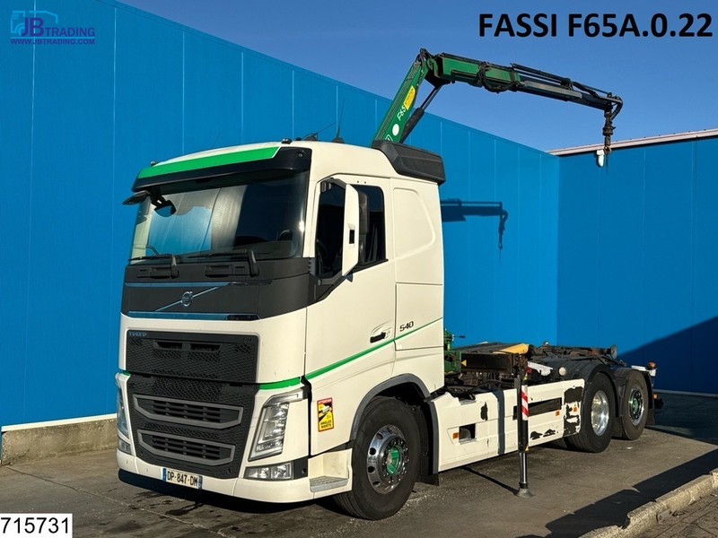 Volvo FH 540 6x2, EURO 6, Fassi, Dalby, Hydraulic - Hook lift, Truk derek: gambar 1 Volvo FH 540 6x2, EURO 6, Fassi, Dalby, Hydraulic - Hook lift, Truk derek: gambar 1