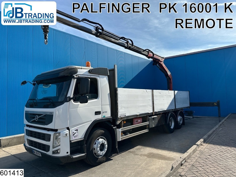 Volvo FM 370 6X2, EURO 5, Palfinger, Remote - Truk flatbed, Truk derek: gambar 1 Volvo FM 370 6X2, EURO 5, Palfinger, Remote - Truk flatbed, Truk derek: gambar 1