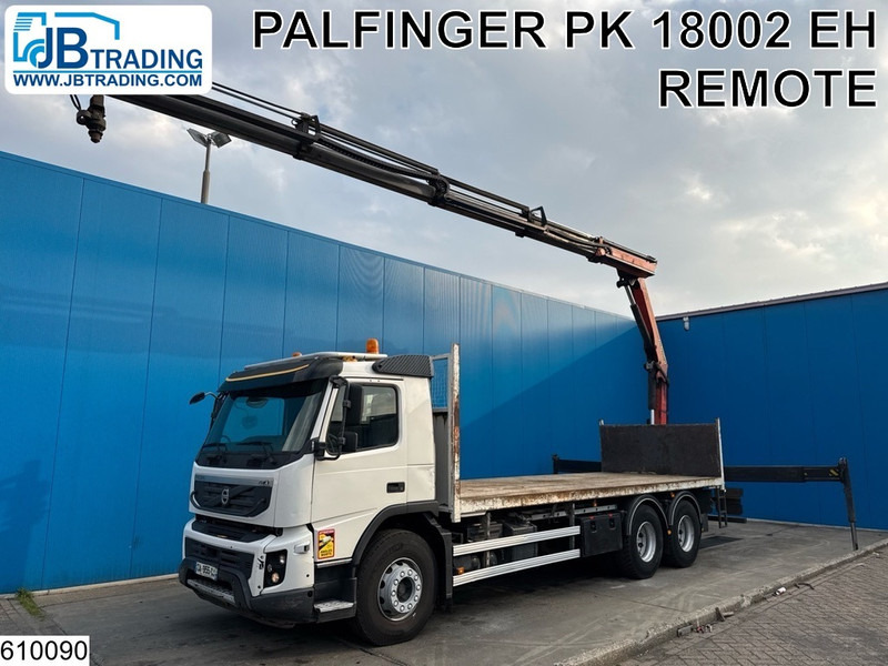 Volvo FMX 370 6X4, EURO 5, Steel suspension, Palfinger - Truk flatbed, Truk derek: gambar 1 Volvo FMX 370 6X4, EURO 5, Steel suspension, Palfinger - Truk flatbed, Truk derek: gambar 1