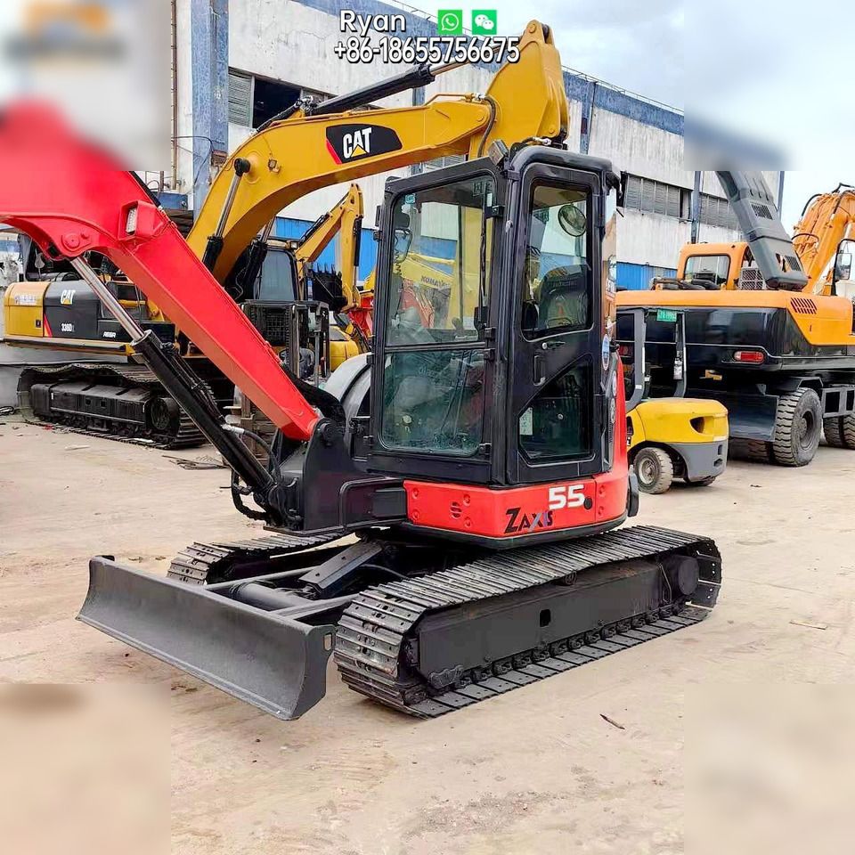 HITACHI ZX55USR-5A - Ekskavator mini: gambar 4 HITACHI ZX55USR-5A - Ekskavator mini: gambar 4