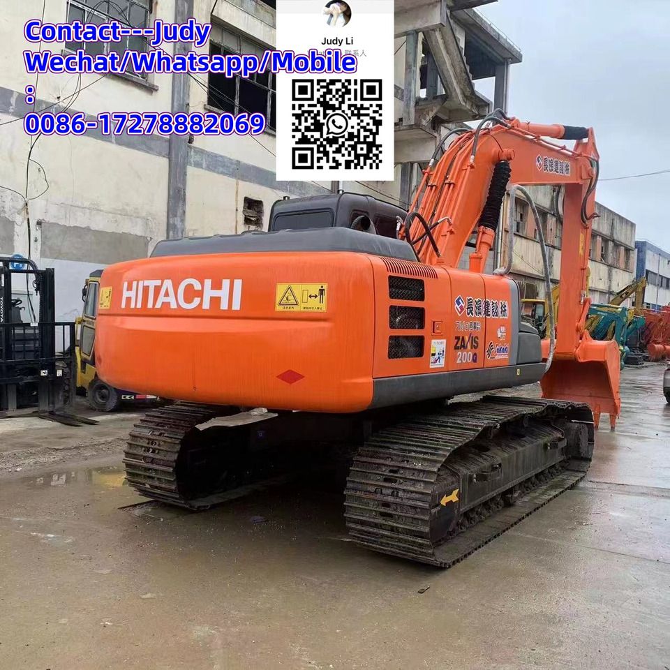 HITACHI zx200 - Ekskavator: gambar 1 HITACHI zx200 - Ekskavator: gambar 1