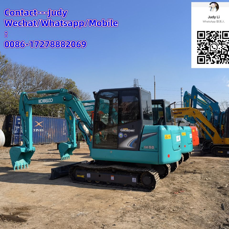 KOBELCO sk60 - Ekskavator mini: gambar 1 KOBELCO sk60 - Ekskavator mini: gambar 1