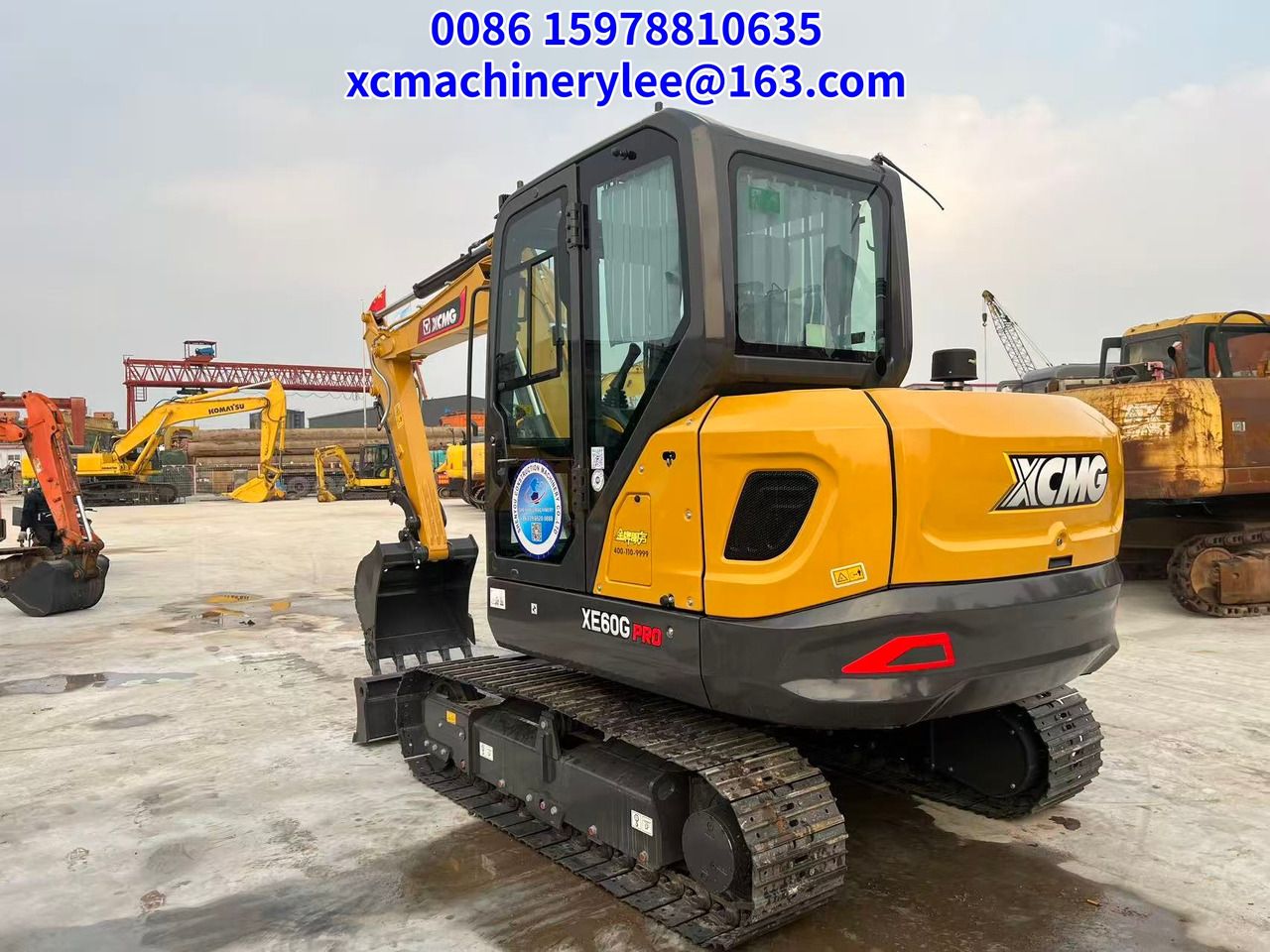 XCMG XE60Gpro - Ekskavator perayap: gambar 1 XCMG XE60Gpro - Ekskavator perayap: gambar 1