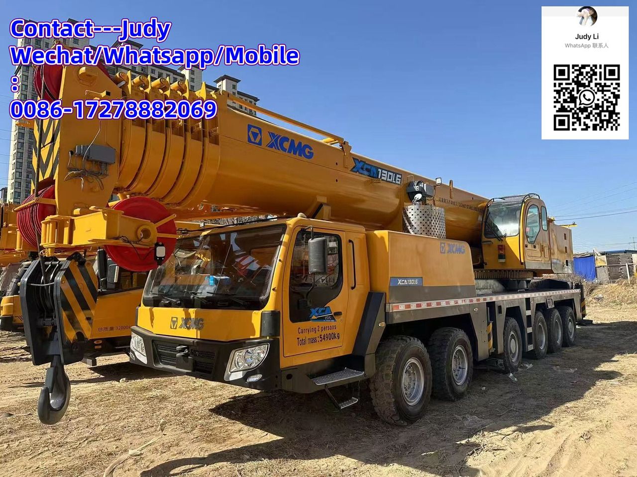 XCMG qy130 - Derek bergerak: gambar 1 XCMG qy130 - Derek bergerak: gambar 1