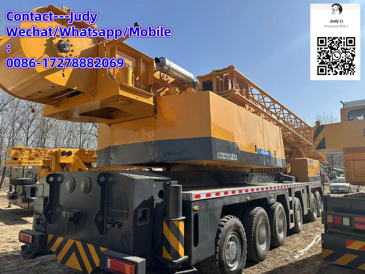 XCMG qy130 - Derek bergerak: gambar 4 XCMG qy130 - Derek bergerak: gambar 4
