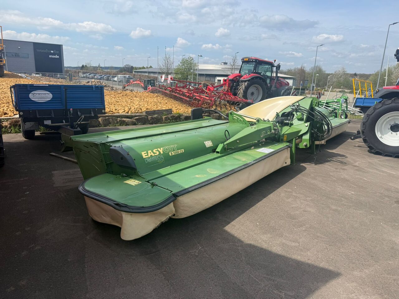 KRONE EasyCut B 1000 CV - Mesin pemotong padang rumput: gambar 1 KRONE EasyCut B 1000 CV - Mesin pemotong padang rumput: gambar 1
