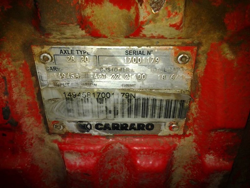 Carraro 28.20 - Komatsu - Axle/Achse/As - Poros dan bagian untuk Peralatan konstruksi: gambar 3 Carraro 28.20 - Komatsu - Axle/Achse/As - Poros dan bagian untuk Peralatan konstruksi: gambar 3