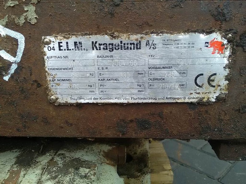 E.L.M. Kragelund A/S RELV 2011 - Sideshift - Forks - Garpu rumput: gambar 3 E.L.M. Kragelund A/S RELV 2011 - Sideshift - Forks - Garpu rumput: gambar 3