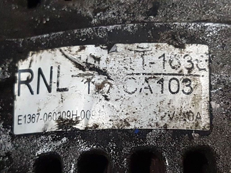 Mesin untuk Peralatan konstruksi Kubota 12V 30A - Alternator/Lichtmaschine/Dynamo: gambar 6 Mesin untuk Peralatan konstruksi Kubota 12V 30A - Alternator/Lichtmaschine/Dynamo: gambar 6