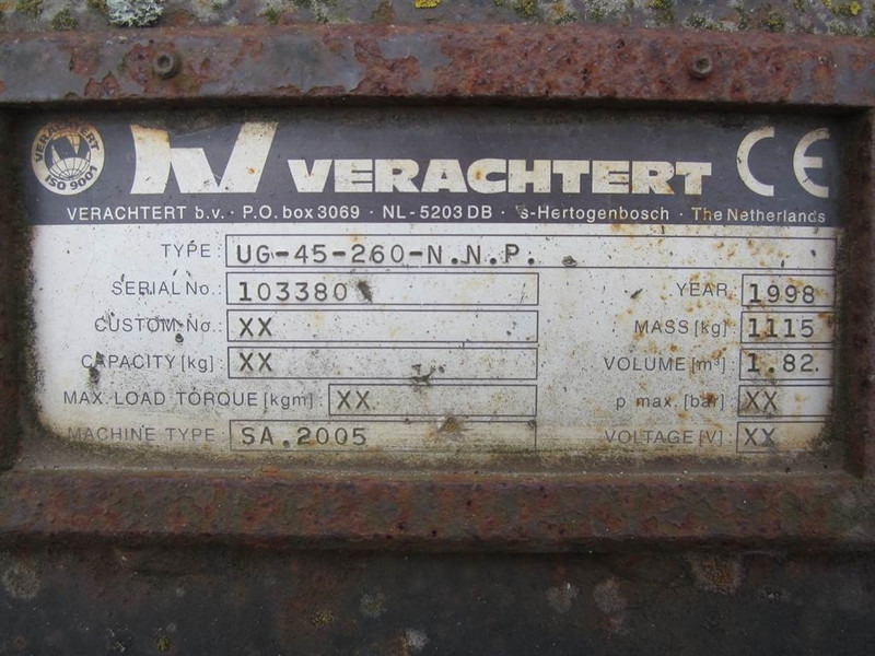 Ember Liebherr -Verachtert UG-45-260-Skeleton bucket/Siebschaufel: gambar 7