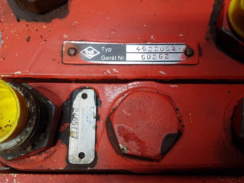 O & K 4522059 - O&K L15 B - Valve/Ventile/Ventiel - Hidrolika: gambar 4 O & K 4522059 - O&K L15 B - Valve/Ventile/Ventiel - Hidrolika: gambar 4