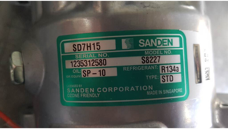 SANDEN SD7H15-S8227-Compressor/Kompressor/Aircopom - Suku Cadang Mesin untuk Peralatan konstruksi: gambar 3 SANDEN SD7H15-S8227-Compressor/Kompressor/Aircopom - Suku Cadang Mesin untuk Peralatan konstruksi: gambar 3