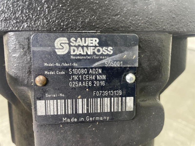 Sauer Danfoss 51D080AD2N-Drive motor/Fahrmotor/Rijmotor - Hidrolika untuk Peralatan konstruksi: gambar 4 Sauer Danfoss 51D080AD2N-Drive motor/Fahrmotor/Rijmotor - Hidrolika untuk Peralatan konstruksi: gambar 4