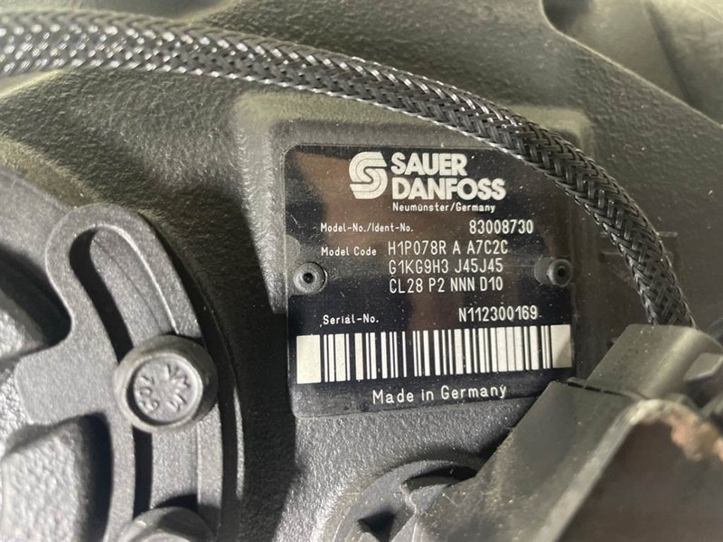 Sauer Danfoss H1P078R-83008730-Drive pump/Fahrpumpe/Rijpomp - Hidrolika untuk Peralatan konstruksi: gambar 4 Sauer Danfoss H1P078R-83008730-Drive pump/Fahrpumpe/Rijpomp - Hidrolika untuk Peralatan konstruksi: gambar 4