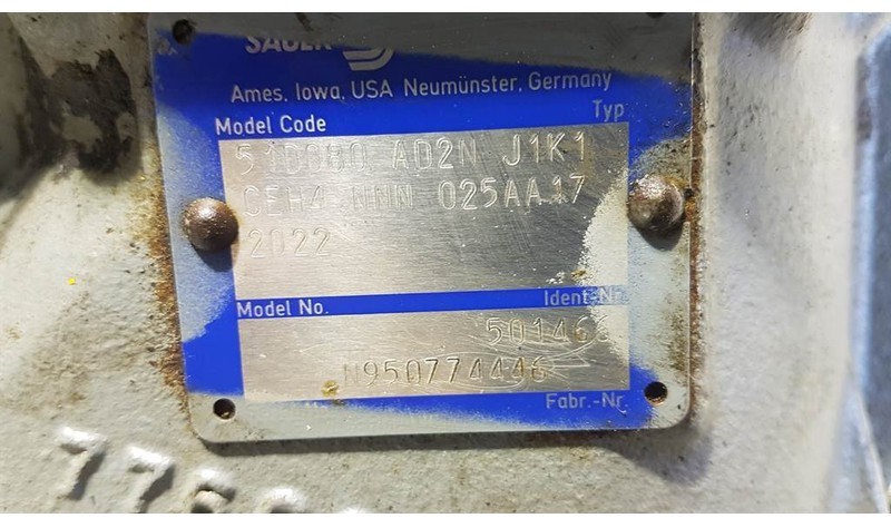 Sauer Sundstrand 51D080AD2N -Drive motor/Fahrmotor - Hidrolika: gambar 4 Sauer Sundstrand 51D080AD2N -Drive motor/Fahrmotor - Hidrolika: gambar 4