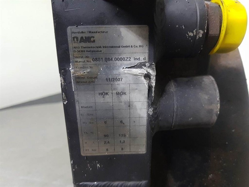 Schaeff SKL844-5010672001-AKG 0881.084.0000-Oil cooler - Hidrolika untuk Peralatan konstruksi: gambar 4 Schaeff SKL844-5010672001-AKG 0881.084.0000-Oil cooler - Hidrolika untuk Peralatan konstruksi: gambar 4