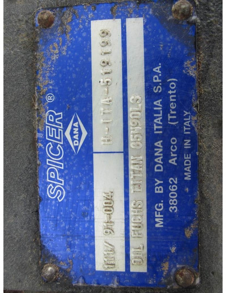 Spicer Dana 111/91-004 - Axle/Achse/As - Poros dan bagian untuk Peralatan konstruksi: gambar 3 Spicer Dana 111/91-004 - Axle/Achse/As - Poros dan bagian untuk Peralatan konstruksi: gambar 3