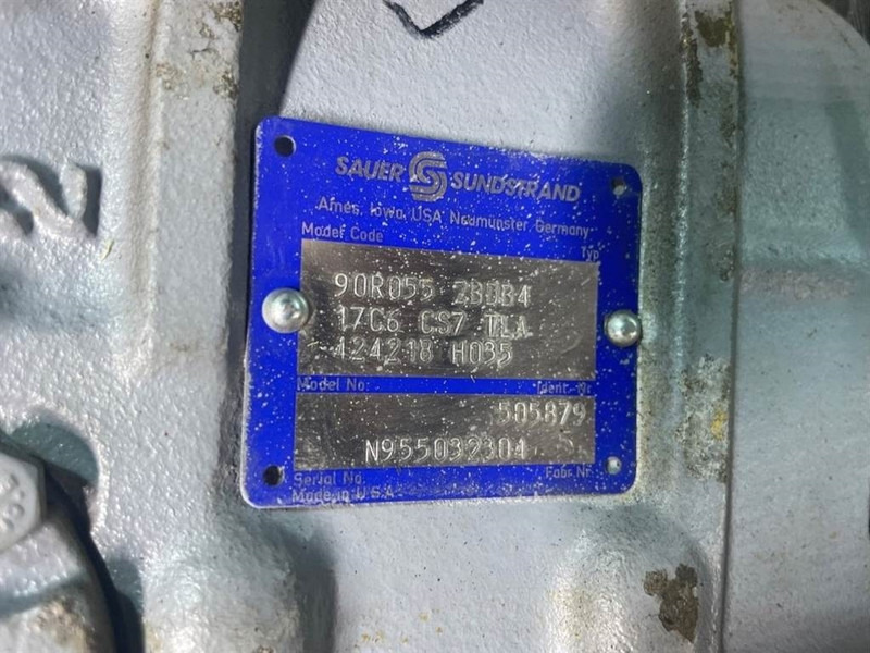 WACKER NEUSON 1000198547-Sauer Danfoss 90R055-Drive pump/Rijpomp - Hidrolika untuk Peralatan konstruksi: gambar 5 WACKER NEUSON 1000198547-Sauer Danfoss 90R055-Drive pump/Rijpomp - Hidrolika untuk Peralatan konstruksi: gambar 5