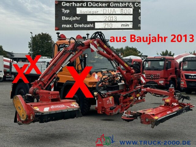 Dücker Unimog Dücker Mähkombi RSM Mäher Ausleger DUA800 - Mesin pemotong boom: gambar 1 Dücker Unimog Dücker Mähkombi RSM Mäher Ausleger DUA800 - Mesin pemotong boom: gambar 1
