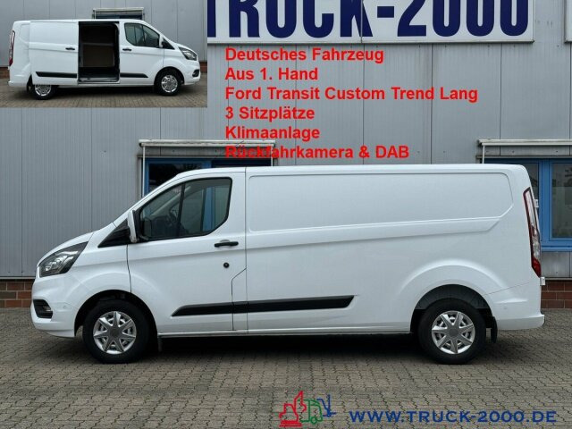 Ford Transit Custom Lang Trend 3Sitzer + Klima + DAB - Van kecil: gambar 1 Ford Transit Custom Lang Trend 3Sitzer + Klima + DAB - Van kecil: gambar 1