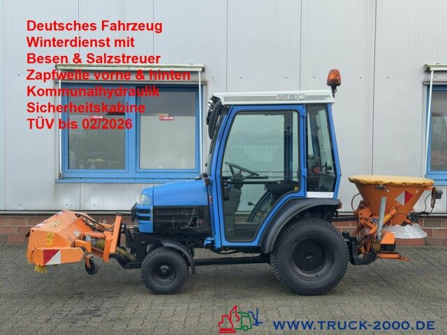 Iseki 2120 Winterdienst Besen + Streuer 2 Zapfwellen - Traktor kota: gambar 1 Iseki 2120 Winterdienst Besen + Streuer 2 Zapfwellen - Traktor kota: gambar 1