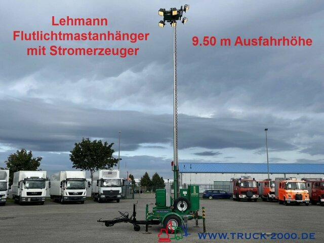 Lehmann Lichtmastanhänger + 20 kVA Stromerzeuger - Menara penerangan: gambar 1 Lehmann Lichtmastanhänger + 20 kVA Stromerzeuger - Menara penerangan: gambar 1