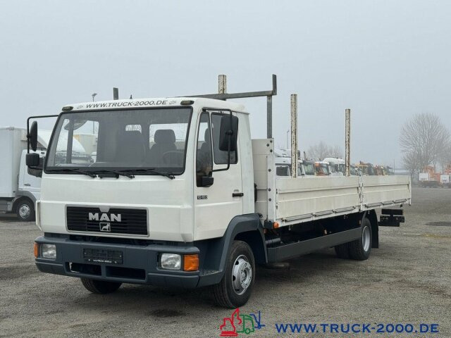MAN 10.163 Lange Pritsche 7.10m 3 Sitzer Nur 217TKM - Truk flatbed: gambar 5 MAN 10.163 Lange Pritsche 7.10m 3 Sitzer Nur 217TKM - Truk flatbed: gambar 5