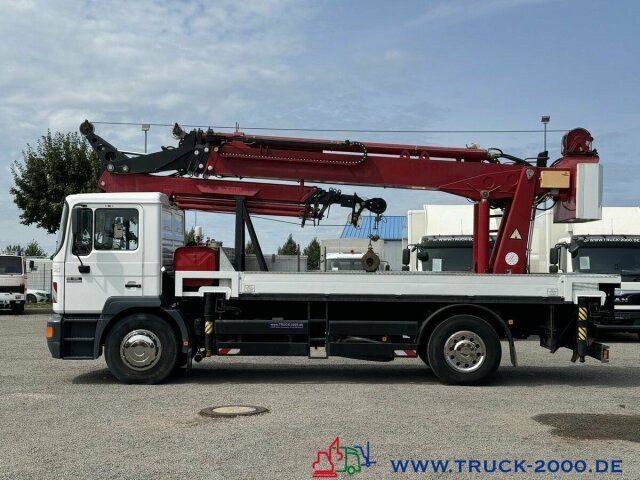 MAN 18.260 Cormach Dachdeck- Montagekran 35m + Winde - Truk derek, Truk flatbed: gambar 5 MAN 18.260 Cormach Dachdeck- Montagekran 35m + Winde - Truk derek, Truk flatbed: gambar 5