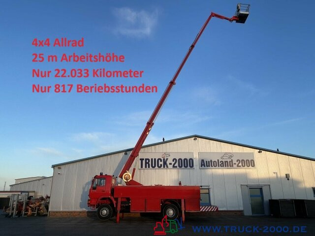 MAN 18.280 4x4 Feuerwehr 25m Höhe Rettungskorb - Truk pemadam kebakaran: gambar 1 MAN 18.280 4x4 Feuerwehr 25m Höhe Rettungskorb - Truk pemadam kebakaran: gambar 1
