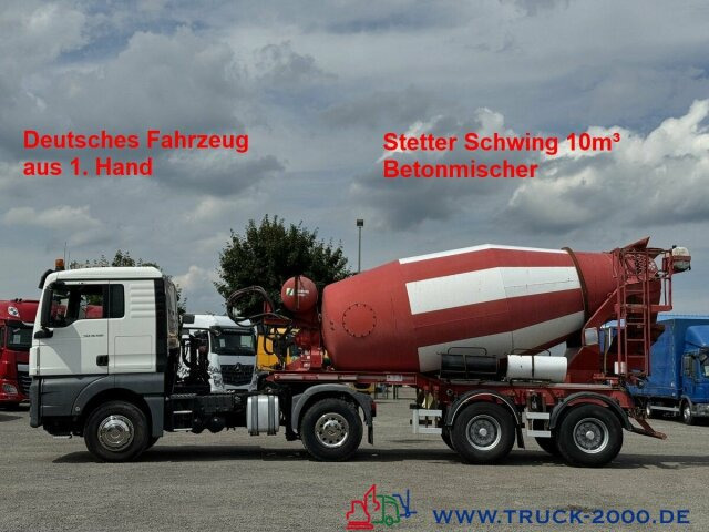MAN TGX 18.460 XL Stetter Schwing 10m3 Deutscher LKW - Truk pengaduk beton: gambar 1 MAN TGX 18.460 XL Stetter Schwing 10m3 Deutscher LKW - Truk pengaduk beton: gambar 1