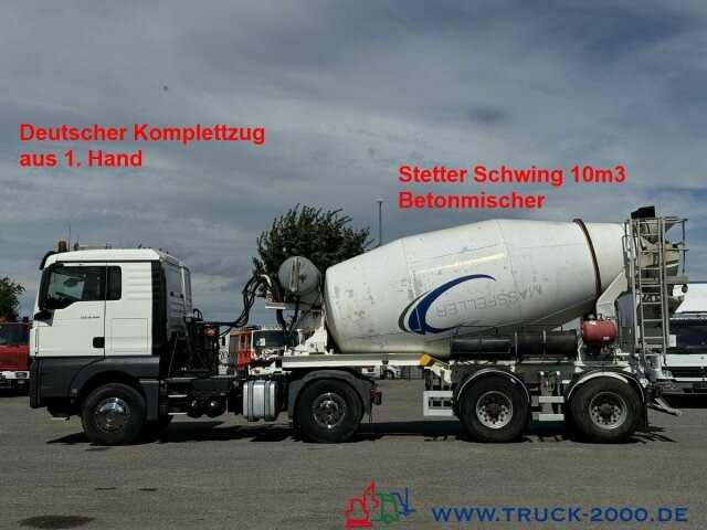 MAN TGX 18.460 XL Stetter Schwing 10m3 Deutscher LKW - Truk pengaduk beton: gambar 1 MAN TGX 18.460 XL Stetter Schwing 10m3 Deutscher LKW - Truk pengaduk beton: gambar 1