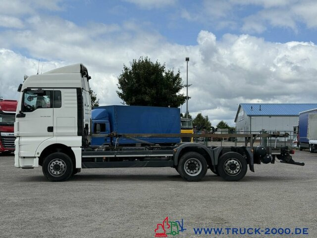 Pengangkut kontainer/ Container truck MAN TGX 26.480 XLX Haus Bett hydr Hub Multi Wechsler: gambar 9