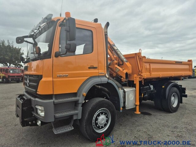Mercedes-Benz 1829 4x4 Kran Winter Schneeschild Salzstreuer - Truk jungkit, Truk derek: gambar 5 Mercedes-Benz 1829 4x4 Kran Winter Schneeschild Salzstreuer - Truk jungkit, Truk derek: gambar 5