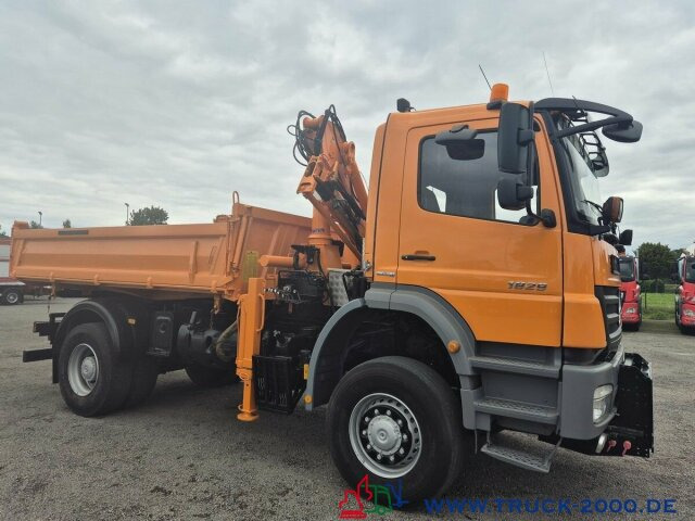 Mercedes-Benz 1829 4x4 Kran Winter Schneeschild Salzstreuer - Truk jungkit, Truk derek: gambar 4 Mercedes-Benz 1829 4x4 Kran Winter Schneeschild Salzstreuer - Truk jungkit, Truk derek: gambar 4