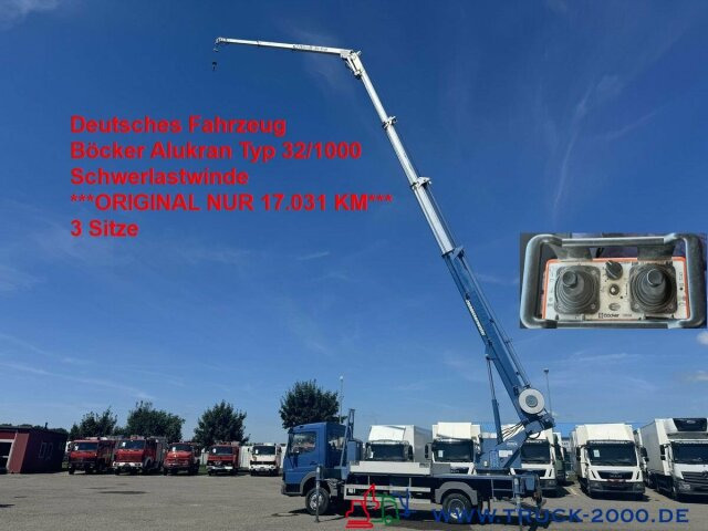 Mercedes-Benz 815 Böcker Dachdecker Montage 32m+Winde -17000km - Truk derek: gambar 1 Mercedes-Benz 815 Böcker Dachdecker Montage 32m+Winde -17000km - Truk derek: gambar 1