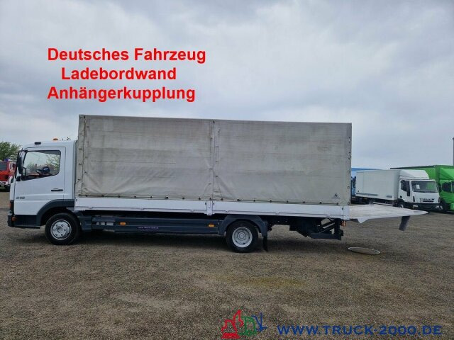 Mercedes-Benz 818 LBW AHK 10.5t. Nur 265.739 KM Schaltgetriebe - Truk dengan terpal samping: gambar 1 Mercedes-Benz 818 LBW AHK 10.5t. Nur 265.739 KM Schaltgetriebe - Truk dengan terpal samping: gambar 1