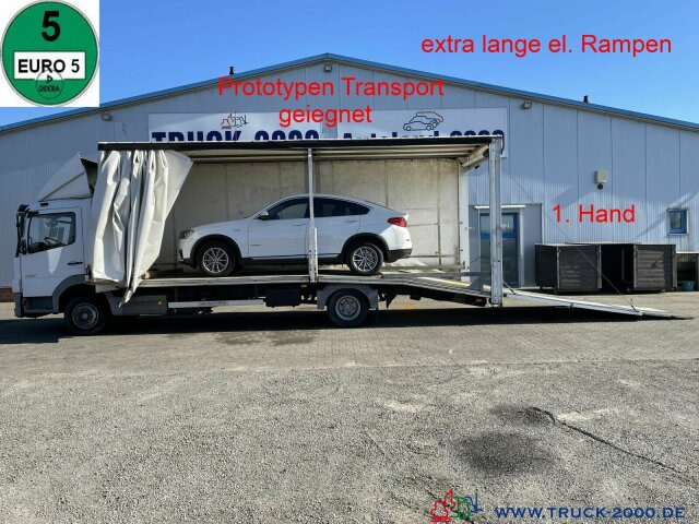 Mercedes-Benz 822 Atego Geschlossener Transport + el. Rampen - Truk pengangkut mobil: gambar 1 Mercedes-Benz 822 Atego Geschlossener Transport + el. Rampen - Truk pengangkut mobil: gambar 1