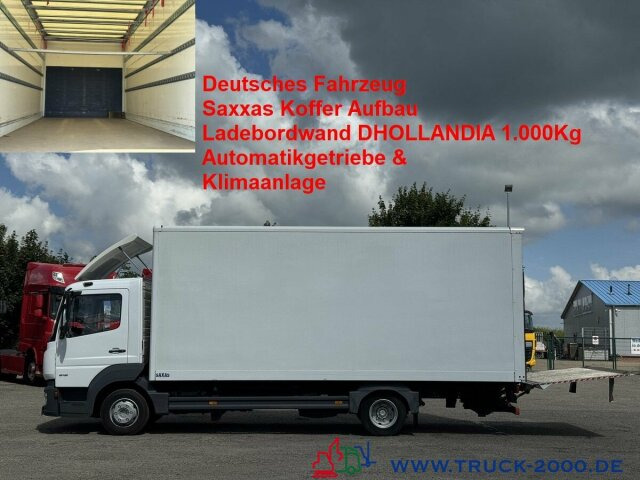 Mercedes-Benz Atego 818 Koffer LBW DHOLLANDIA 1.000kg 3 Sitze - Van box: gambar 1 Mercedes-Benz Atego 818 Koffer LBW DHOLLANDIA 1.000kg 3 Sitze - Van box: gambar 1