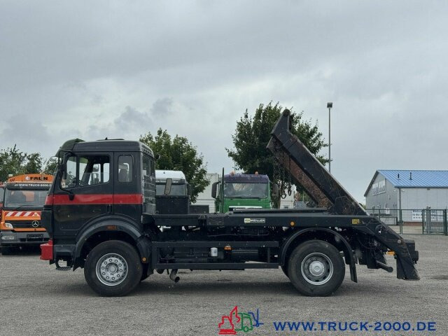 Mercedes-Benz SK 1831 Meiller Teleabsetzer AHK - NUR 475 TKM - Truk skip loader: gambar 2 Mercedes-Benz SK 1831 Meiller Teleabsetzer AHK - NUR 475 TKM - Truk skip loader: gambar 2