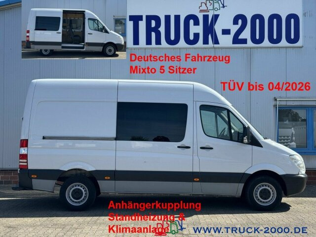 Mercedes-Benz Sprinter 213 Mixto 5 Sitzer Klima Standhzg. AHK - Van kecil: gambar 1 Mercedes-Benz Sprinter 213 Mixto 5 Sitzer Klima Standhzg. AHK - Van kecil: gambar 1