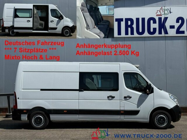 Opel Movano F3500 Mixto 7 Sitzer Hoch & Lang + AHK - Van panel: gambar 1 Opel Movano F3500 Mixto 7 Sitzer Hoch & Lang + AHK - Van panel: gambar 1
