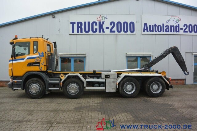 Scania G 480 8x4 24 T Retarder Deutscher LKW - Hook lift: gambar 4 Scania G 480 8x4 24 T Retarder Deutscher LKW - Hook lift: gambar 4