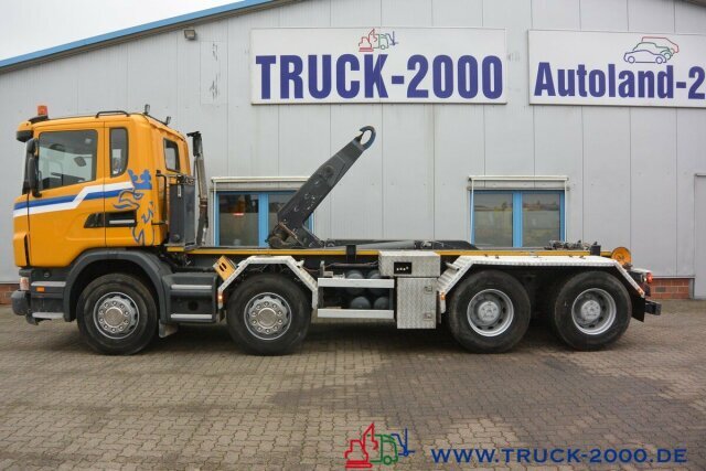 Scania G 480 8x4 24 T Retarder Deutscher LKW - Hook lift: gambar 3 Scania G 480 8x4 24 T Retarder Deutscher LKW - Hook lift: gambar 3