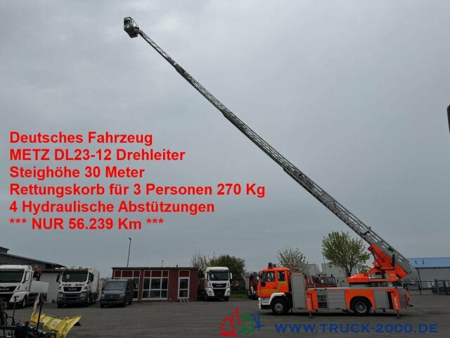 MAN 15.285 METZ Feuerwehr Drehleiter 30mRettungskorb - Truk: gambar 1 MAN 15.285 METZ Feuerwehr Drehleiter 30mRettungskorb - Truk: gambar 1