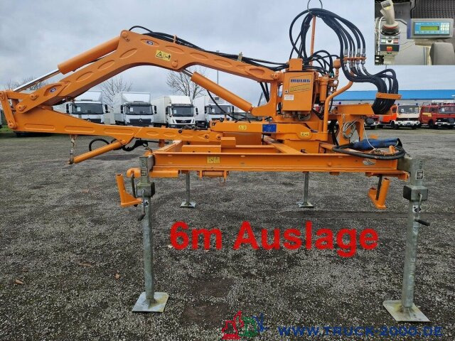 Tukar tubuh/ Kontainer Unimog Mulag Mähtronic MHU800 Heckausleger 6m+Steuerung: gambar 1