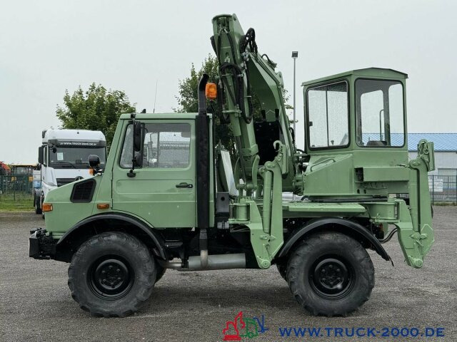 Ekskavator roda Unimog U427/10 Schaeff Mobilbagger AT 16 NUR 175 TKM: gambar 15