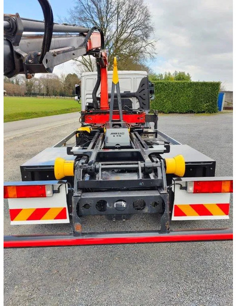 Hook lift, Truk derek MAN TGL 12.250 Containersysteem Jimeca met kraan Palfinger PK4501: gambar 8